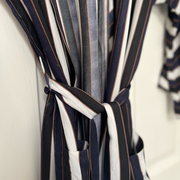 Aritzia Wilfred Durante Stripe Robe Jacket XS - Picture 8 of 16
